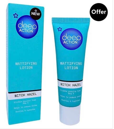 Superdrug Deep Action Mattifying Lotion