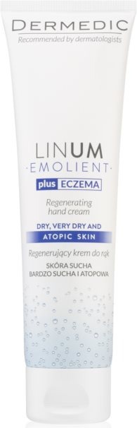 Dermedic Linum Emolient Regenerating Hand Cream