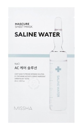 Missha Mascure Ac Care Solution Sheet Mask - Saline Water