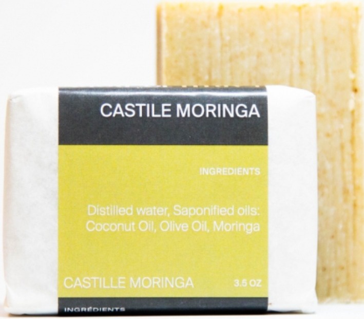 Earth To Body Castile Moringa Soap Bar