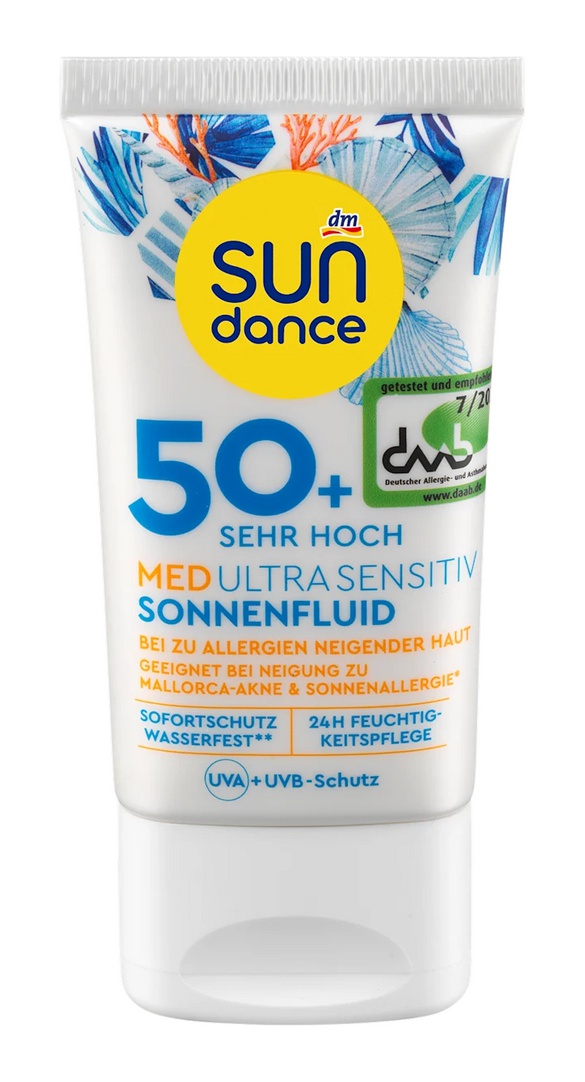 SUNdance Sunscreen For Sensitive Faces SPF 50+