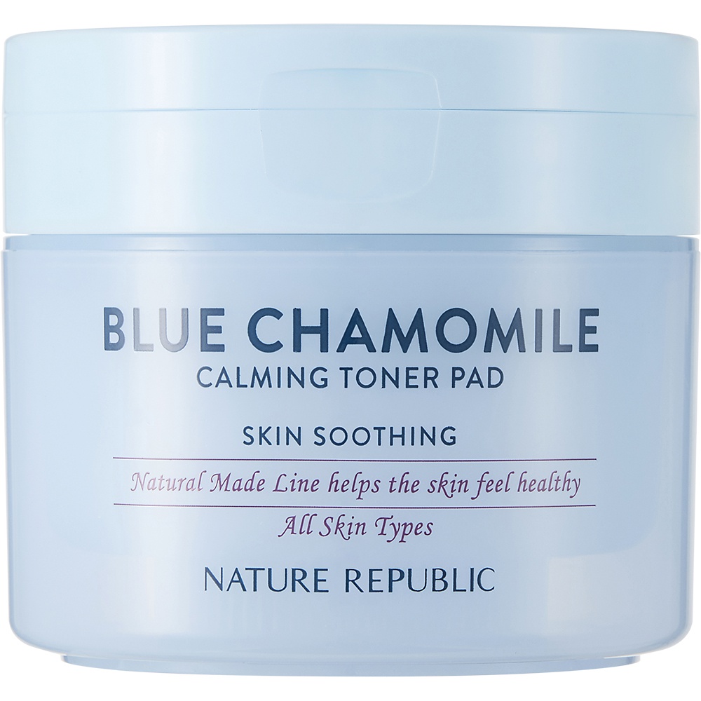 Nature Republic Blue Chamomile Calming Toner Pad