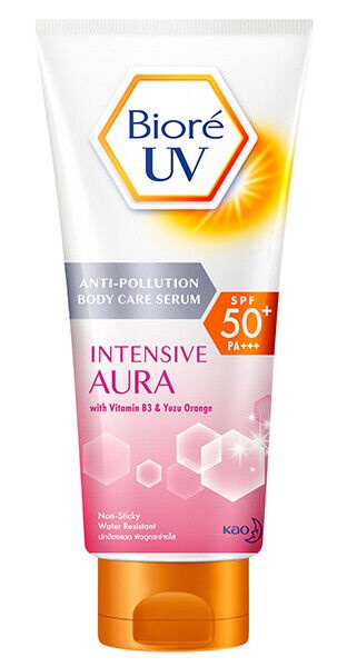 Biore UV Anti-pollution Body Care Serum Intensive Aura SPF50+ Pa+++