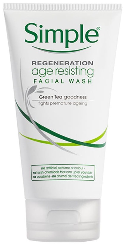 Simple Regeneration Age Resisting Facial Wash