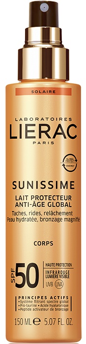 Lierac Sunissime Protective Milk Global Anti-Aging SPF 50