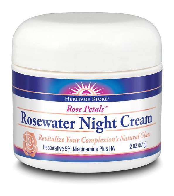 Heritage Store Rosewater Night Cream