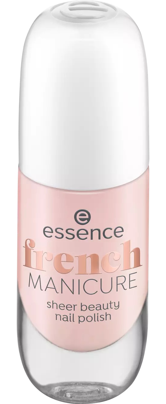 Essence French Manicure Sheer Beauty Nail Polish 01 Peach Please
