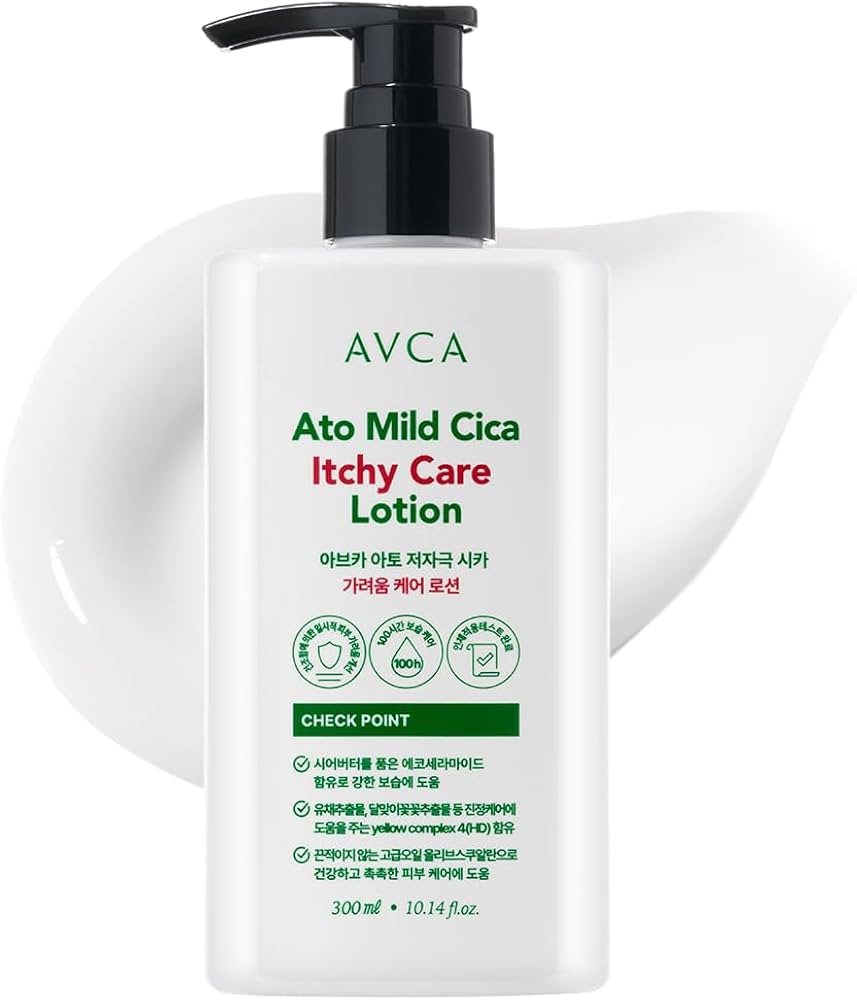 AVCA Cica Ceramide Lotion For Sensitive Itch-prone Skin