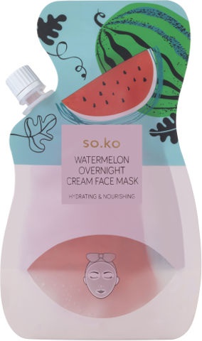 So.ko Watermelon Overnight Cream Face Mask