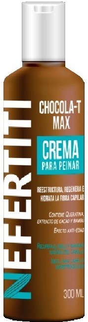 Nefertiti Chocola-t Max Crema Para Peinar
