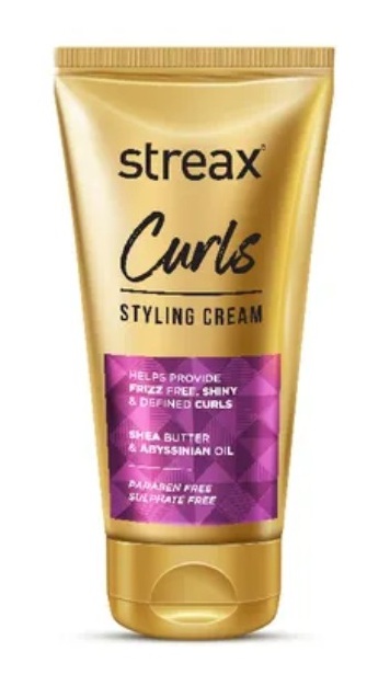 Streax Curl Styling Cream Sulphate And Paraben Free