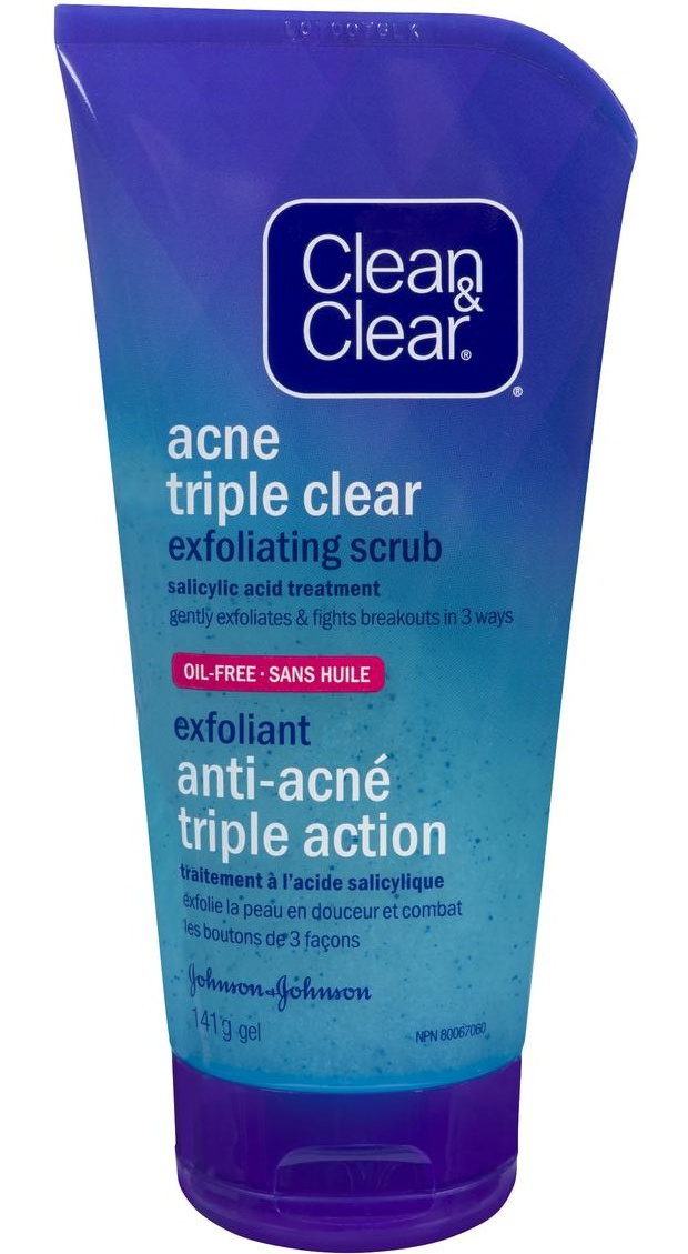 Clean & Clear Acne Triple Clear™ Exfoliating Scrub