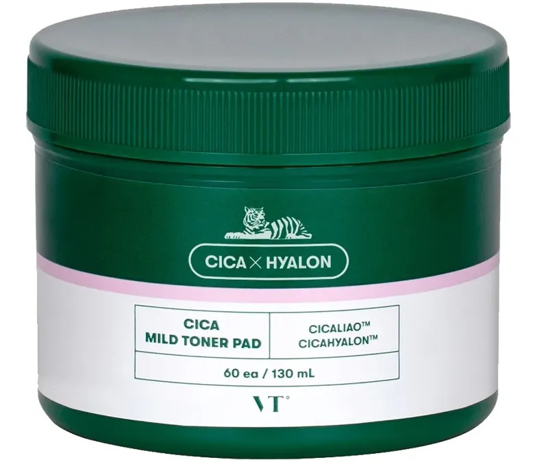 VT Cosmetics Cica Mild Toner Pad