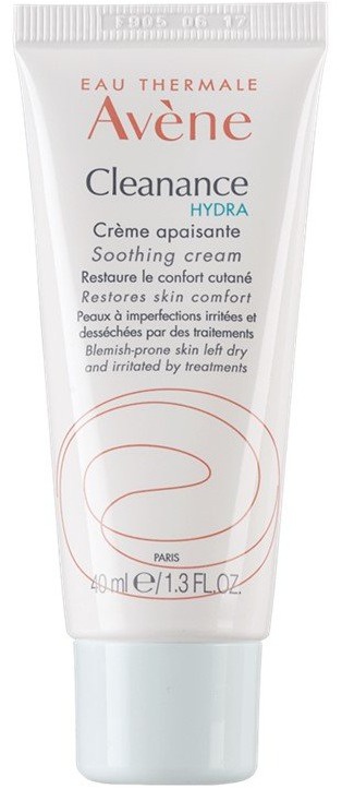 Avène Cleanance Hydra Soothing Cream (Ingredients Explained)