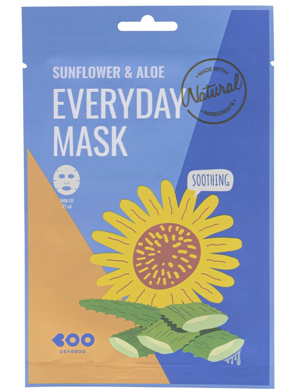 Dearboo Sunflower & Aloe Everyday Mask