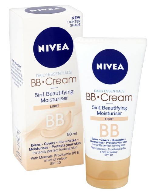 Nivea BB Cream 5 In 1 Beautifying Moisturiser