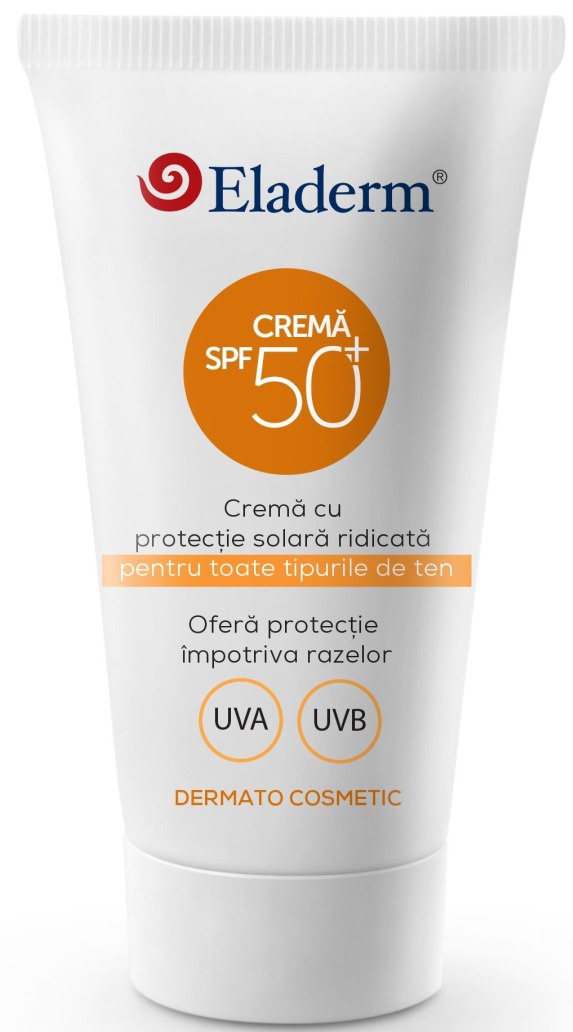 Eladerm Crema Cu Protectie Solara Ridicata SPF 50+