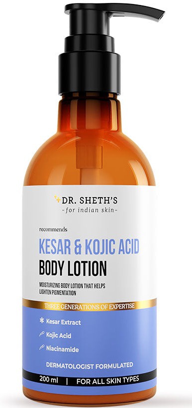 Dr. Sheth's Kesar & Kojic Acid Body Lotion