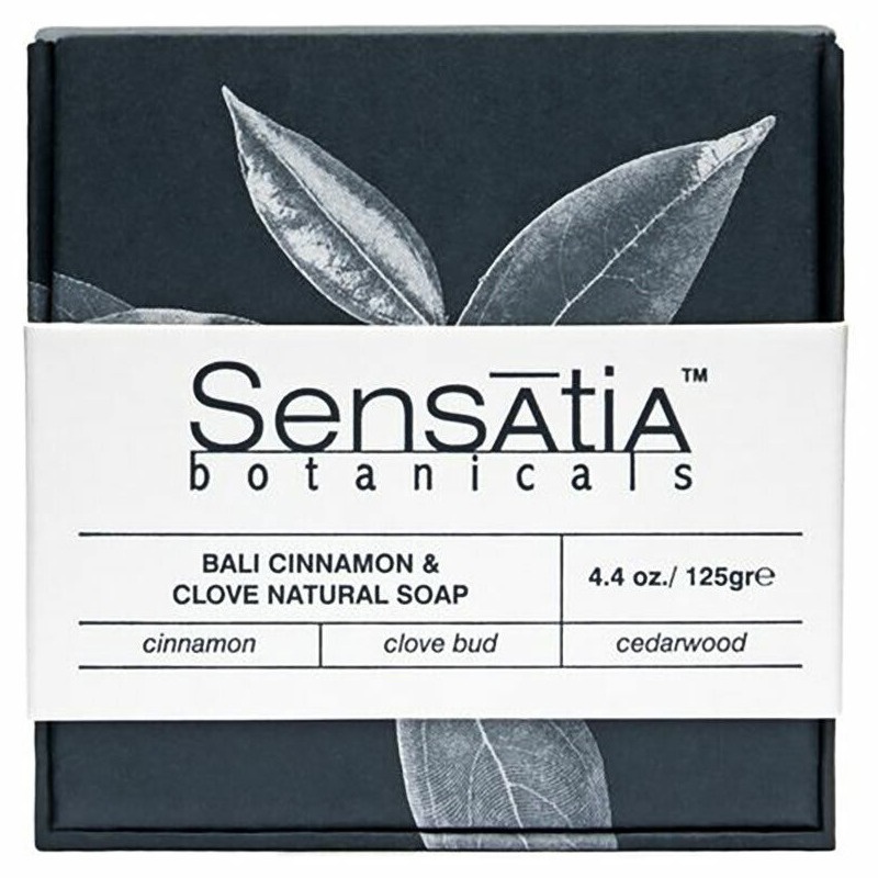 sensatia botanicals Bali Cinnamon & Clove Natural Soap