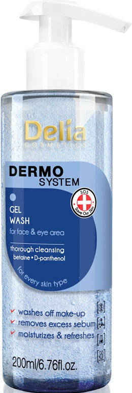 Delia Cosmetics Dermo System Refreshing Face Cleansing Gel