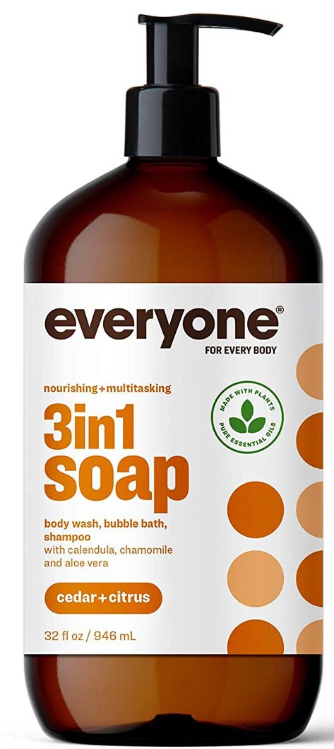Everyone 3-in-1 Soap, Body Wash, Bubble Bath, Shampoo