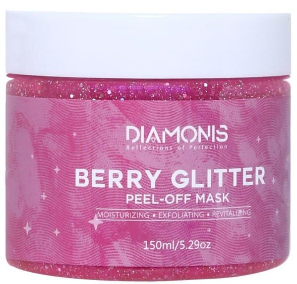 Diamonis Berry Glitter Peel-Off Mask