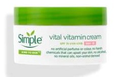 Simple Kind To Skin Vital Vitamin Cream Day SPF 15