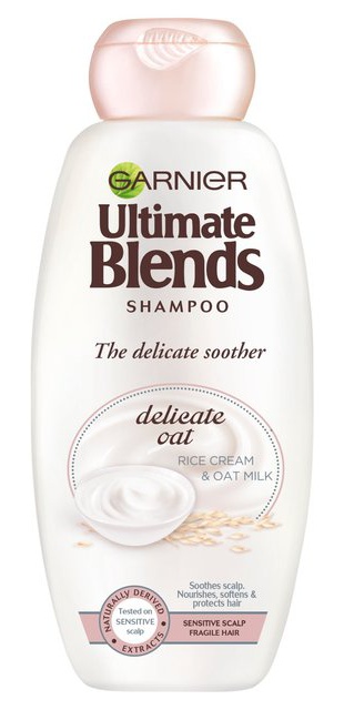 Garnier Ultimate Blends Delicate Oat Milk Shampoo For Sensitive Scalp