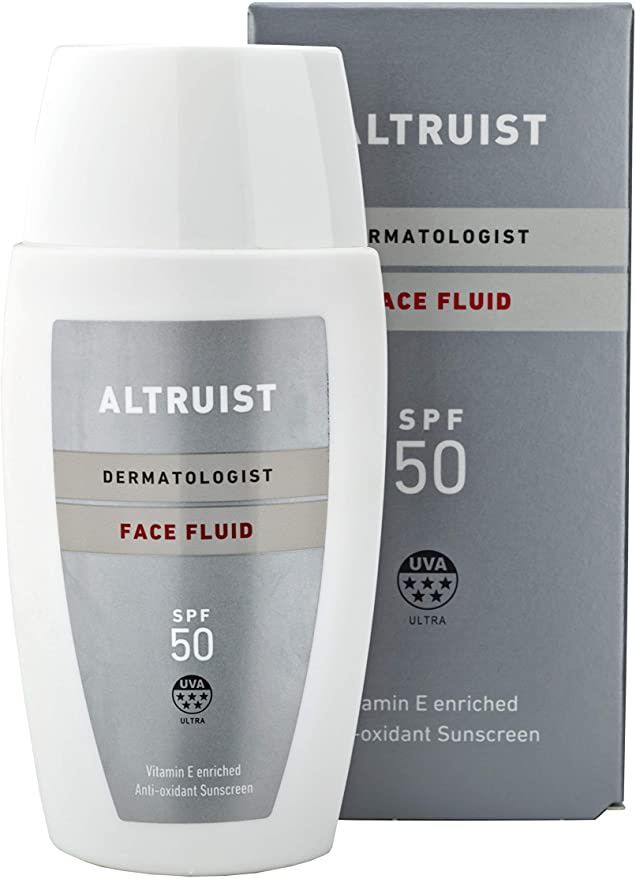 Altruist Dermatologist Sunscreen Face Fluid Spf 50