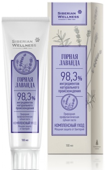 Siberian Wellness Mountain Lavender Extra Rich Botanical Toothpaste