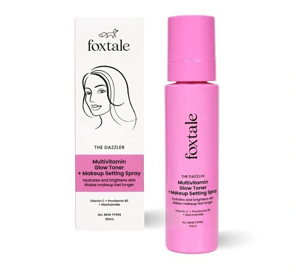 Foxtale Multivitamin Glow Toner And Setting Spray