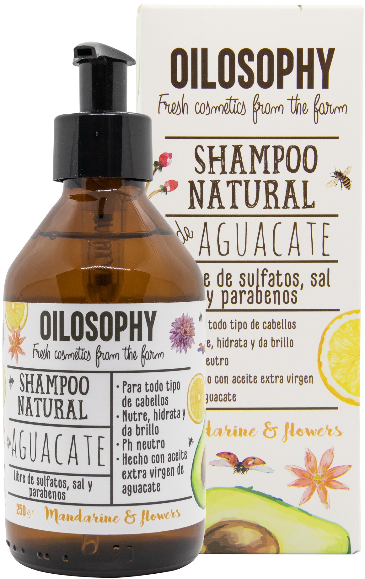 Oilosophy Shampoo Mandarin & Flowers