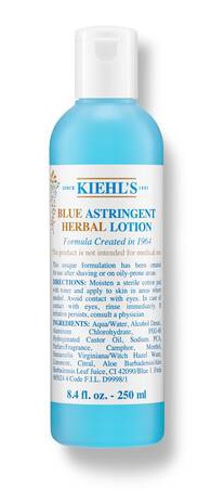 Kiehl’s Blue Astringent Herbal Lotion