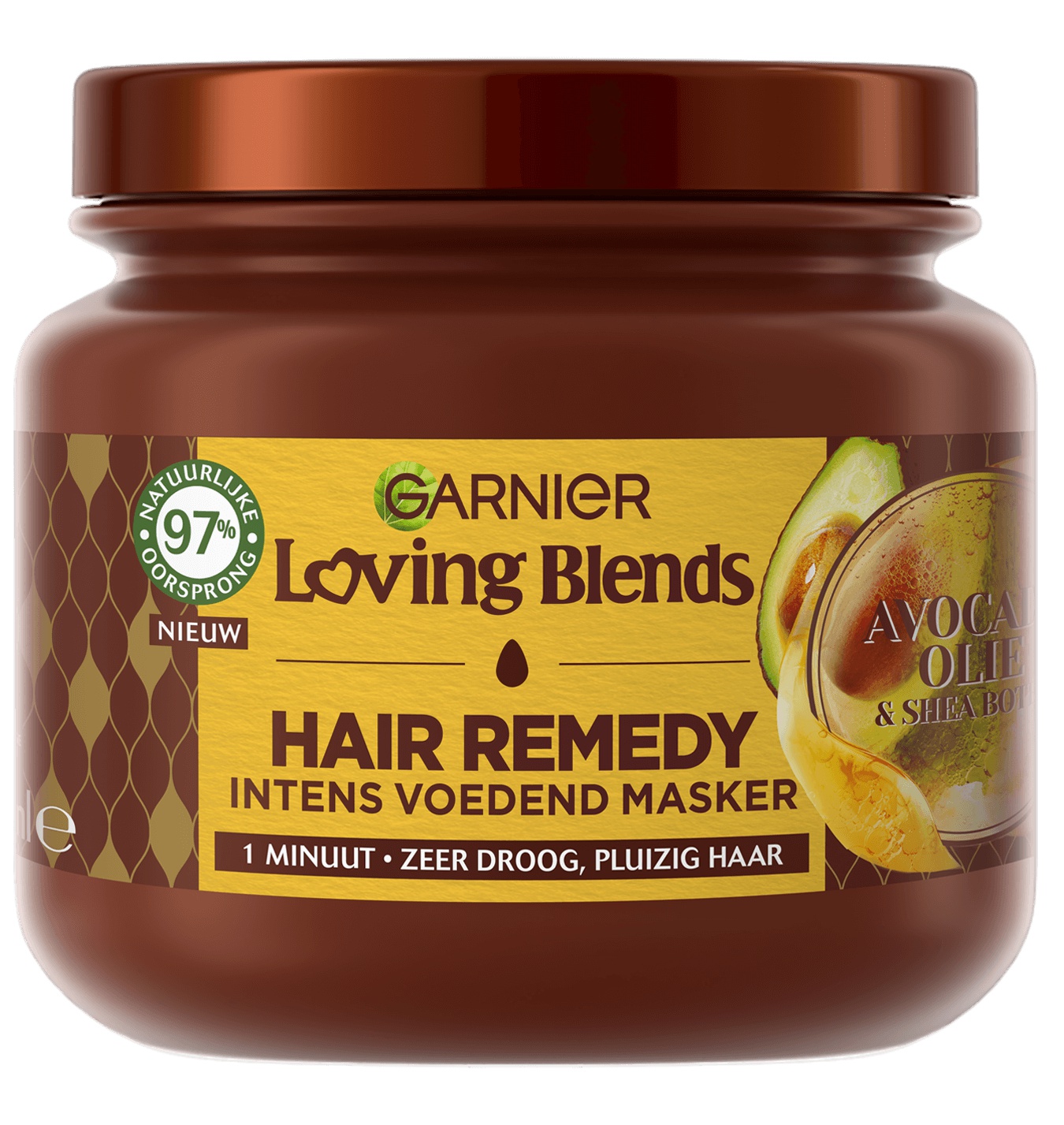 Garnier Loving Blends Avocado-olie & Shea Boter Intens Voedend Haarmasker