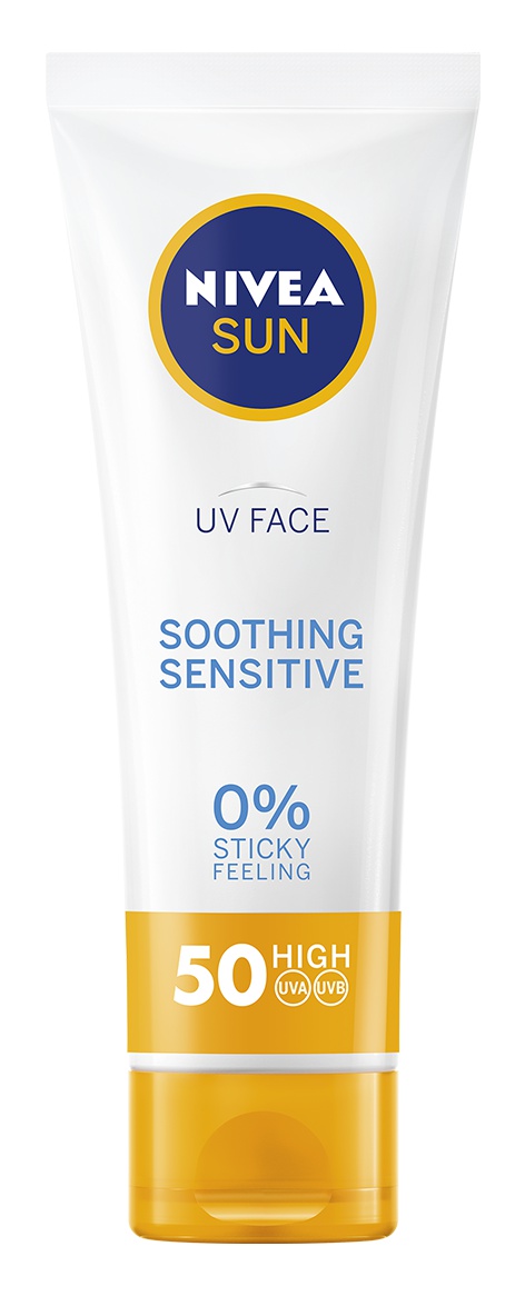 Nivea Sun UV Face Soothing Sensitive Cream Spf50+