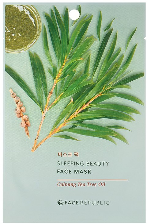 Face Republic Sleeping Beauty Face Mask Calming Tea Tree Oil