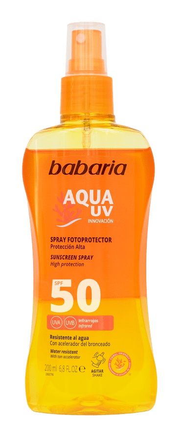 Babaria Aqua UV Sunscreen Spray SPF 50