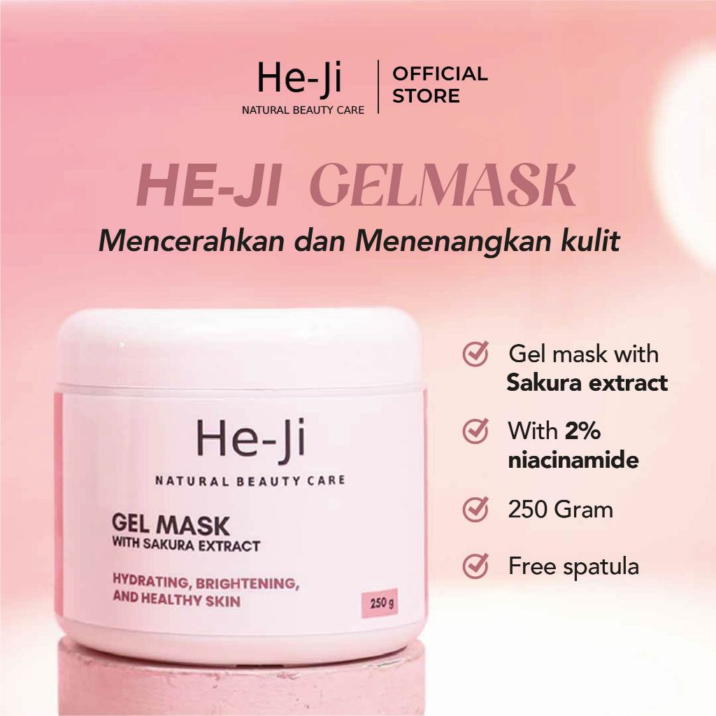 He-ji Gel Mask With Sakura Extract