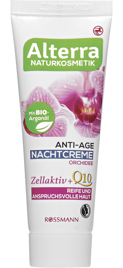 Alterra Anti-Age Nachtcreme Q10 Bio-Orchidee
