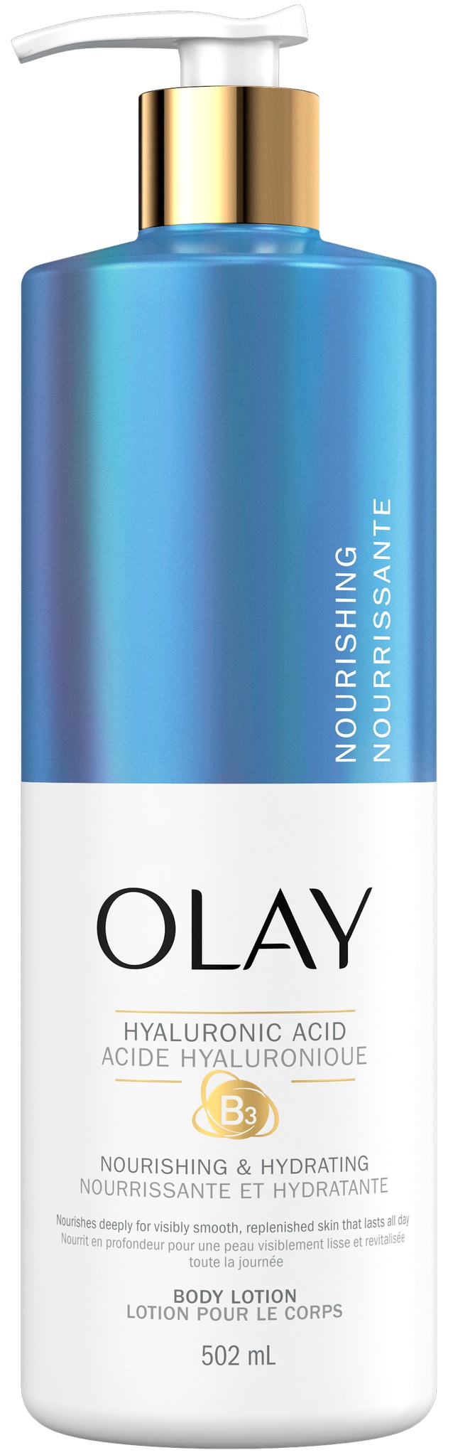 Olay Nourishing & Hydrating Body Lotion With Hyaluronic Acid