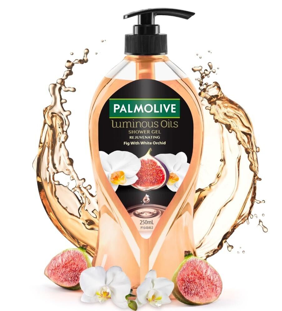 Palmolive White Orchid & Fig Oil Luminous Oils Rejuvenating Nourishing Shower Gel