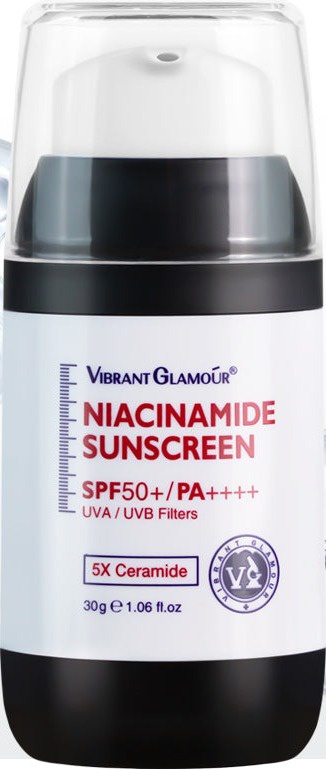 VIBRANT GLAMOUR Niacinamide Whitening Sunscreen Cream SPF 50