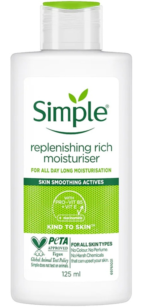 Simple Kind To Skin Replenishing Rich Moisturiser(new Model - India)