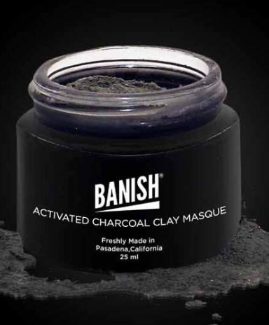 Banish Activated Charcoal Clay Masque