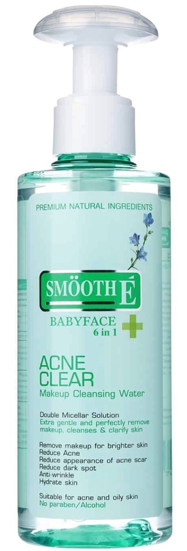Smooth É Smooth-e Acne Clear Makeup Cleansing Water