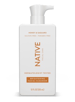 Native Brightening Facial Cleanser Honey & Saguaro