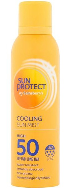 Sainsbury's Sun Protect Cooling Sun Mist SPF 50