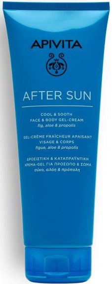Apivita BEE SUN SAFE After Sun Cool & Sooth Face & Body Gel-Cream
