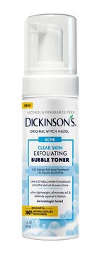 Dickinson’s Dickinson's Witch Hazel Exfoliating Bubble Toner | Salicylic Acid
