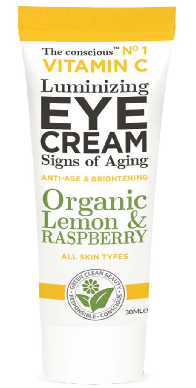 Biovene The Conscious™ Vitamin C Luminizing Eye Cream Organic Lemon & Raspberry
